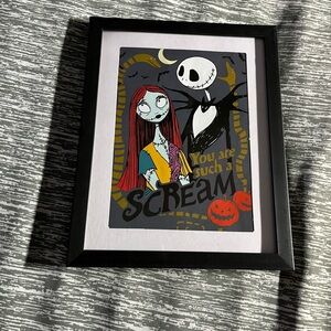 Black Framed Halloween Art Print